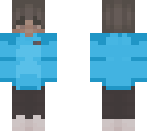 sweaty blue boy