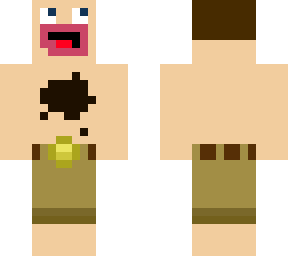 *saxton hale 2* my second skin (saxton hale from tf2, with chest hair)