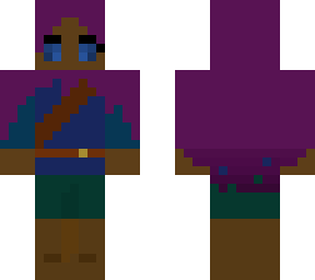 adventurer with cloak