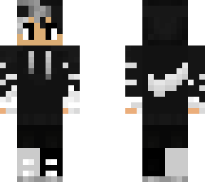 black and white nike