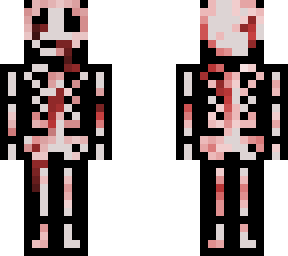 bleeding skeleton