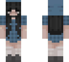 blue plaid