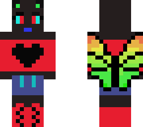 butterfly,panda