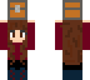cool teen girl delivering somthing