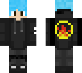 dauntless boy (dauntless symbol on back)