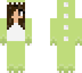 dino with brown hair not my skin