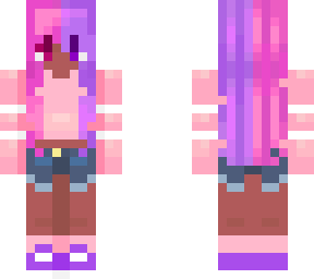 girl in pink jacket (dark skin)