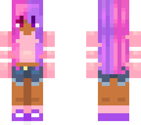 girl in pink jacket (dark skin 2)