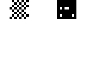 glitched floating head
