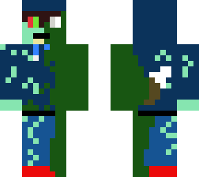 infected zombie wolf boy
