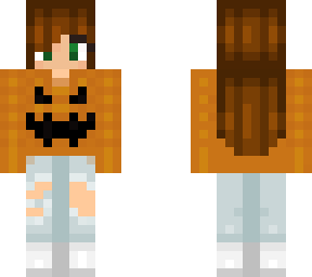 mine halloween skin