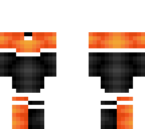ob - black & orange w/ matching boots