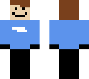 quackity with brown hair