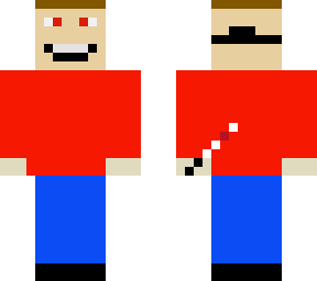 red man with weapon