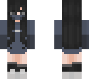 skater girl  w mask