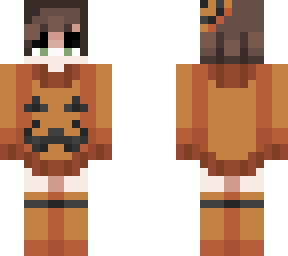 skintober day 1 - pumpkin
