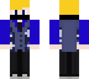 skull boy elegant suit