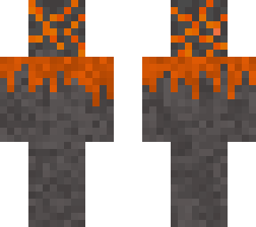 spooky halloween lava monster