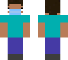 steve with mask
