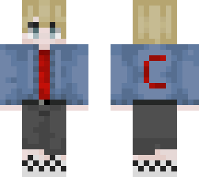 super_c blond boy red