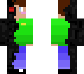 two faces (evil face)