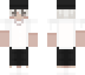 white aesthetic boy | Minecraft Skin