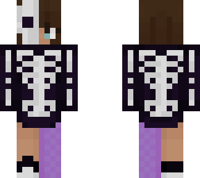 ._='spooky scary skeletons'=_. skintober 4