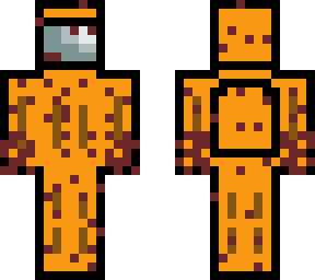 among us impostor (orange)