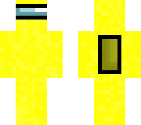 among us suit yellow