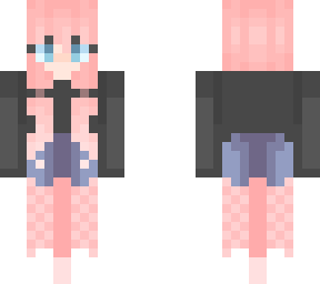 be wearing pigtails ~
