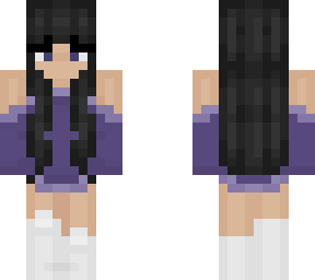 black hair