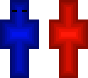 blue and red guy