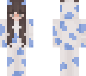 blue cow girl onsie