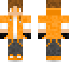 boy with a orange shirt