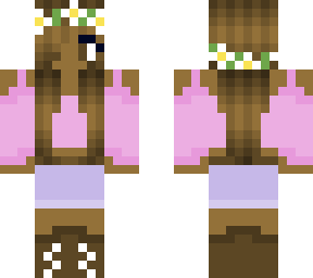 brown haired flower girl,  brown eyes 2