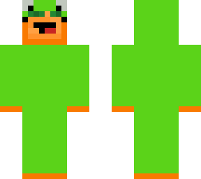 carrot in frog onsie