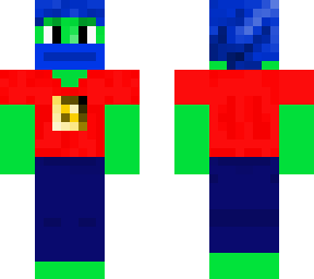 cattywat with blue face mask