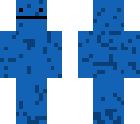 cookie monster (no additional clothing) updated because i forgot a pant leg