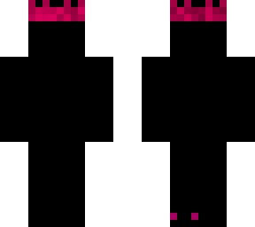 cool crown pink red fade, pls like this took me 3 hours to make