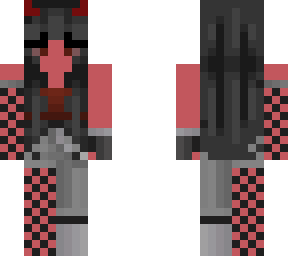 fishnet devilgirl ~ skintober
