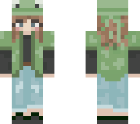 frog hat girl