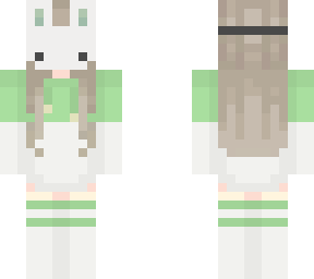 green softie rabbit