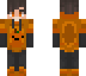 halloween pumpkin boy