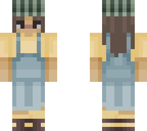 maylani with overalls and a watermelon bucket hat - happy birthday!