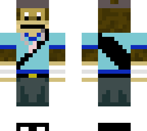 monkey scout but blue