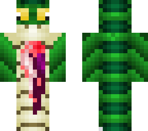 opened snake