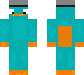 platypus with hat
