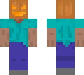 pumpkin head steve