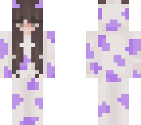 purple cow girl onsie