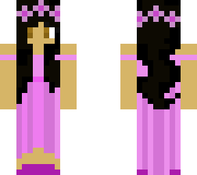 purple dress